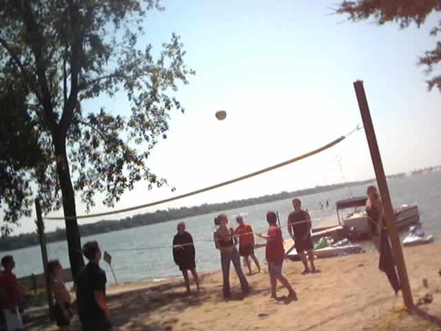 beach volleyball